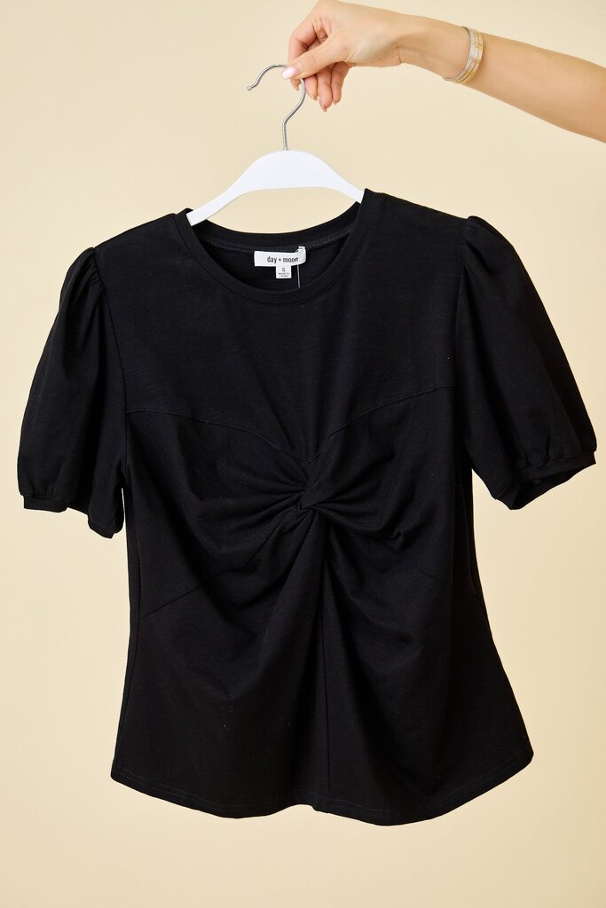 Front Twist Knot S/S Tee