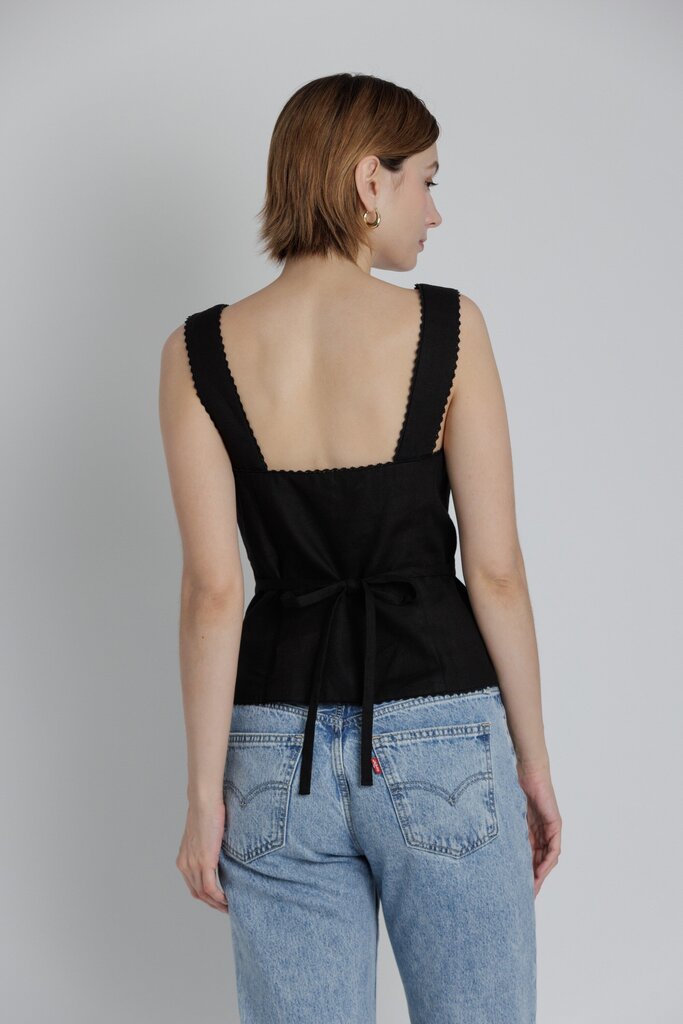 Lace Trim Top