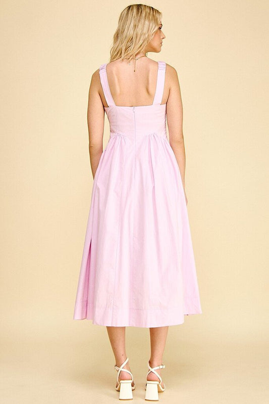 A Line Midi Dress