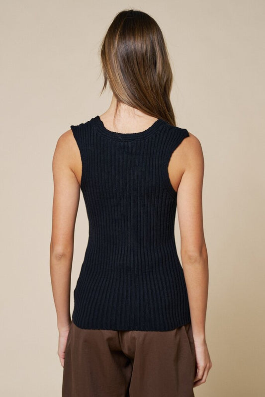 Ribbed Knit Tank Top