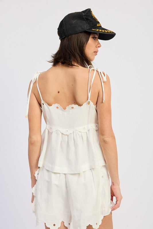 Shells Cut Out Top