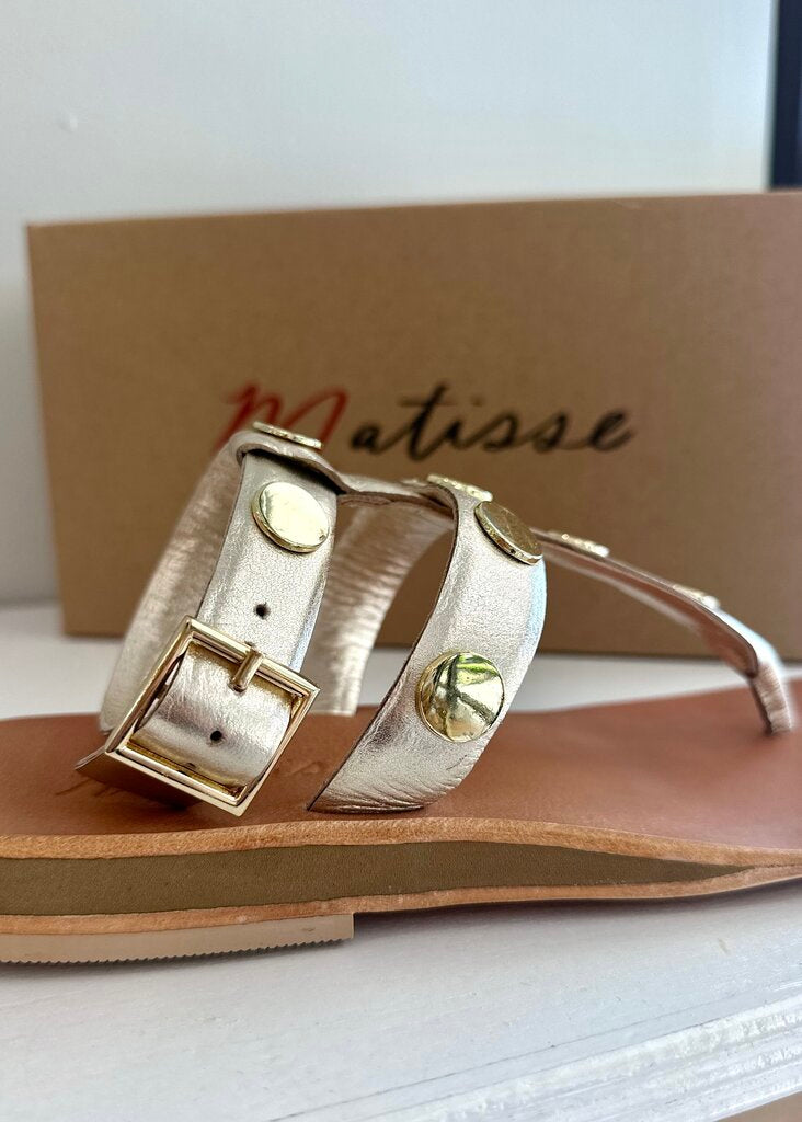 Matisse Alexis Gold Sandal