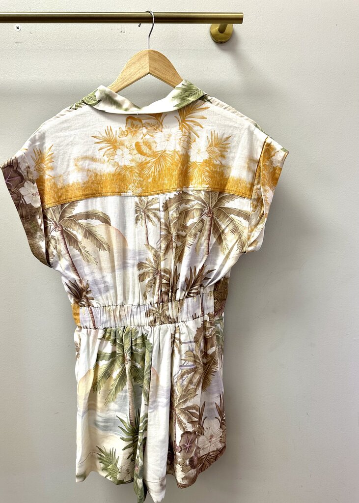 Maya Chest Pocket Romper