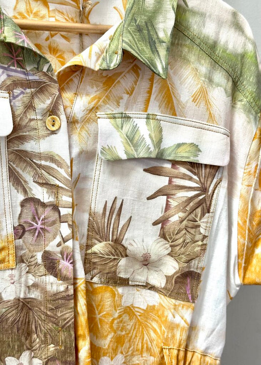 Maya Chest Pocket Romper
