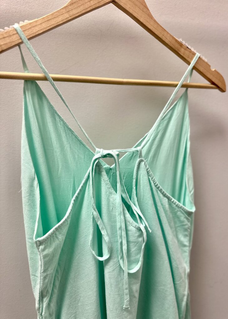 Maxi V Neck Tied Dress