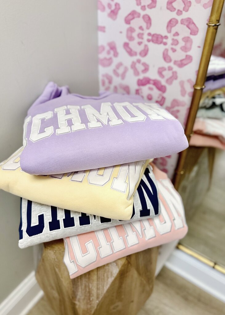 Embroidered Richmond Mockneck GREY