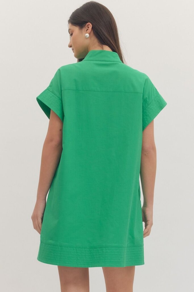 Short Sleeve Mini Dress