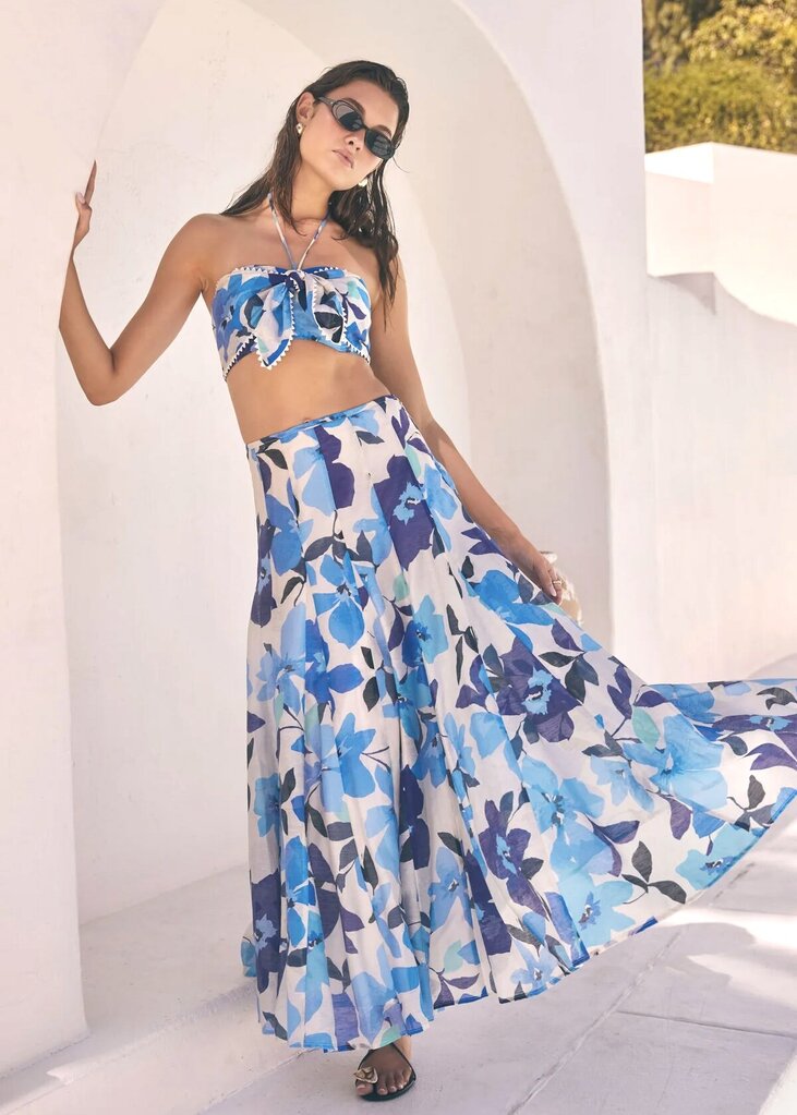 Kaley Floral Maxi Skirt