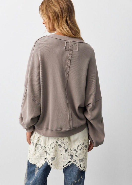 Free People Skyline Thermal Tee
