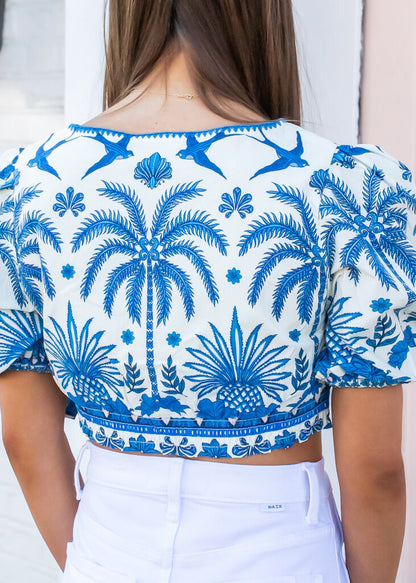 Colombo Wrap Top