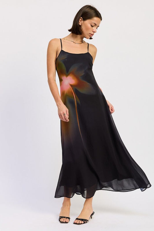 Scoop Back Maxi Dress