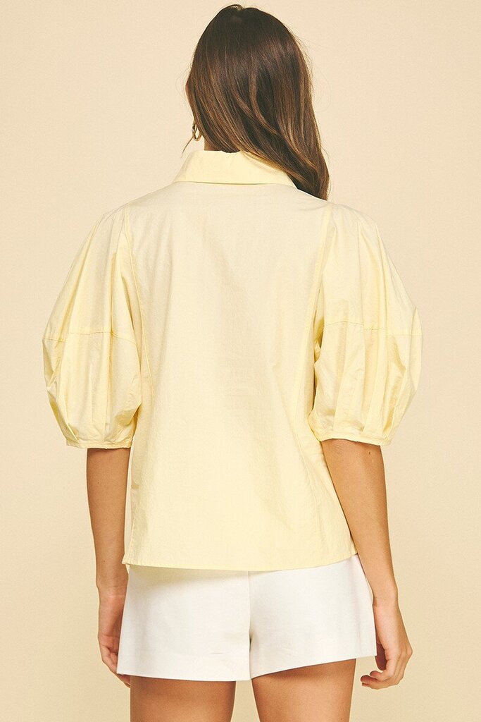 Balloon Sleeve Top
