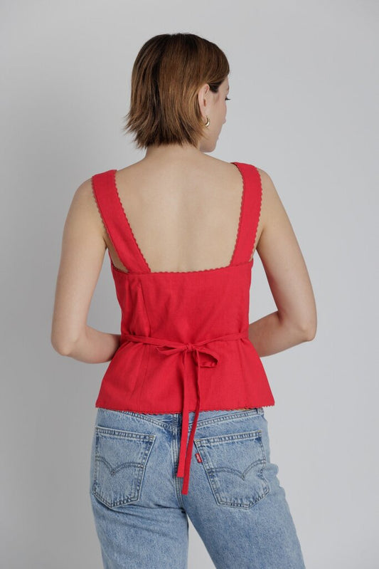 Lace Trim Top