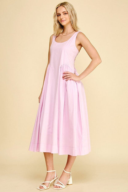 A Line Midi Dress