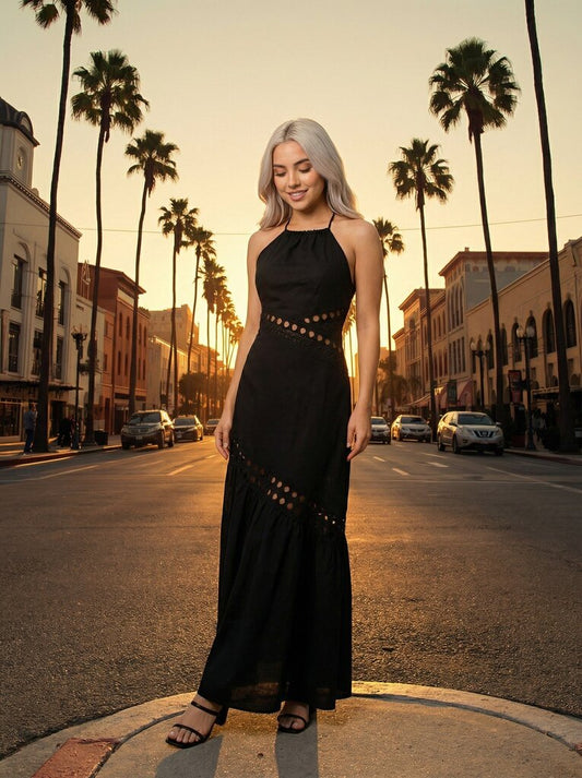 Halter Maxi Dress
