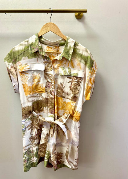 Maya Chest Pocket Romper