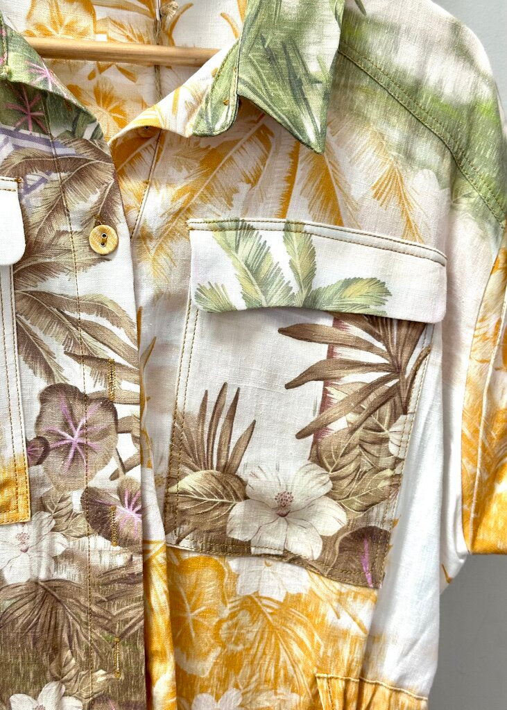 Maya Chest Pocket Romper