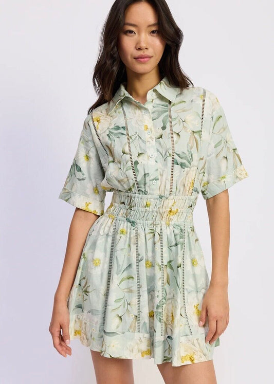Sinched Collared Dress