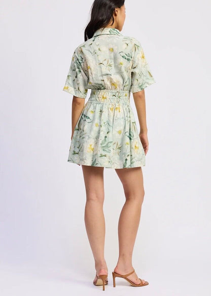 Sinched Collared Dress