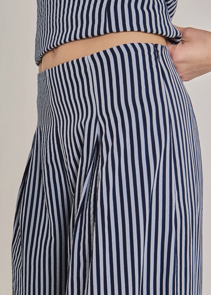 Striped Wide Leg Pant