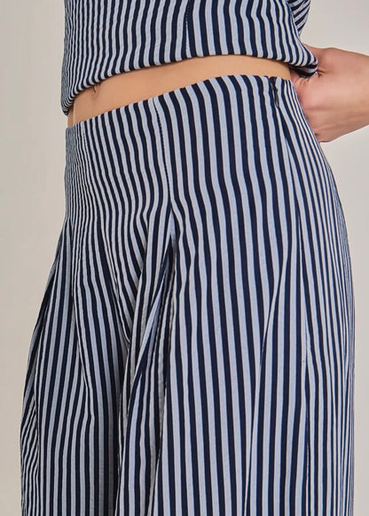 Striped Wide Leg Pant