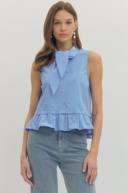 Tie Neck Top