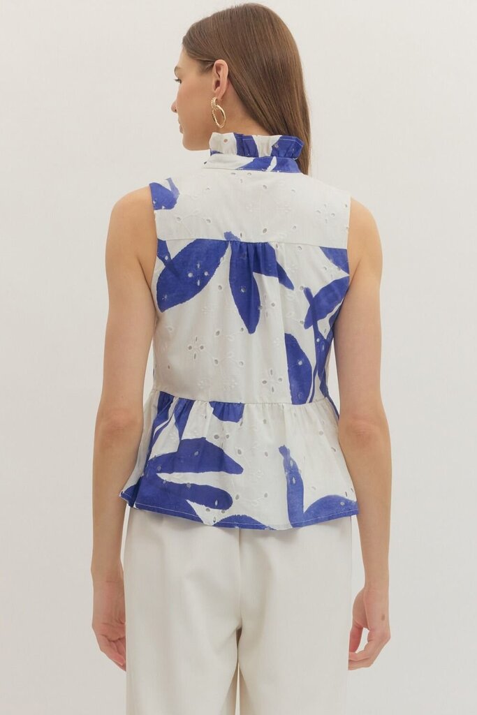 Peplum Ruffle Top