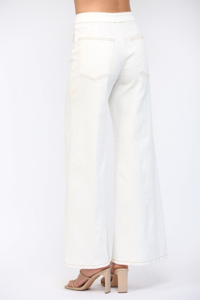 Contrast Stitch Pants