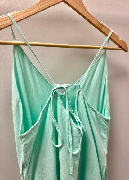Maxi V Neck Tied Dress