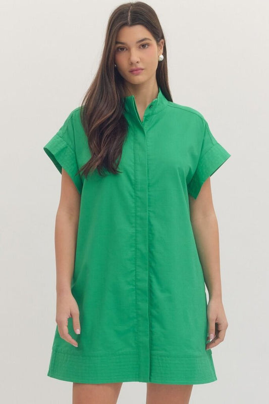 Short Sleeve Mini Dress