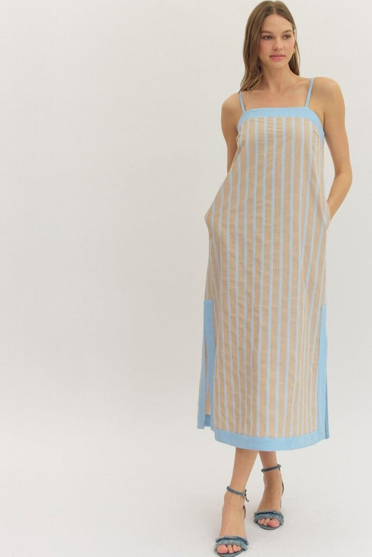 Striped Maxi Dress