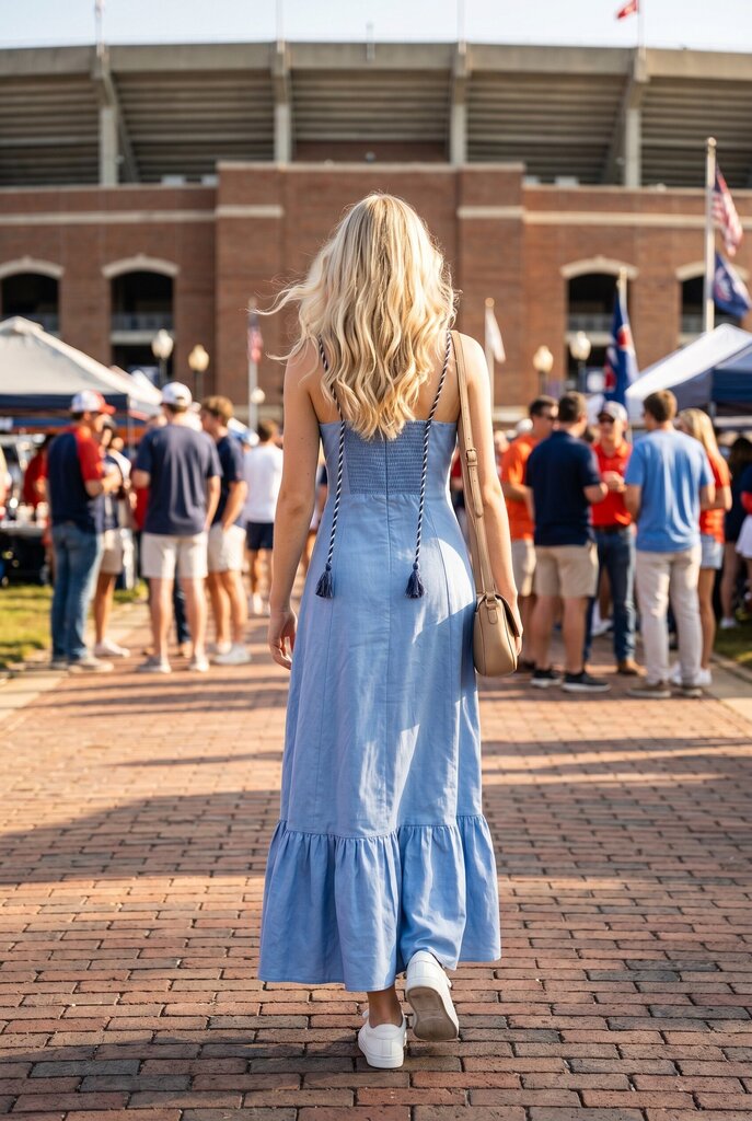Corset Braided Maxi Dress