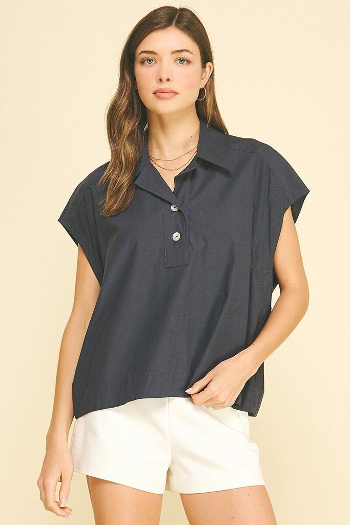 Cap Sleeve Blouse