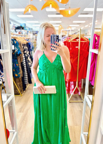 Woven Lattice Maxi dress