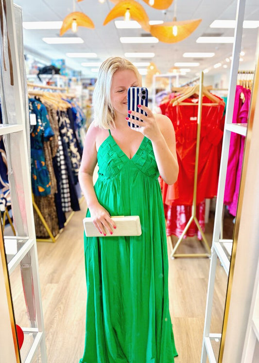 Woven Lattice Maxi dress