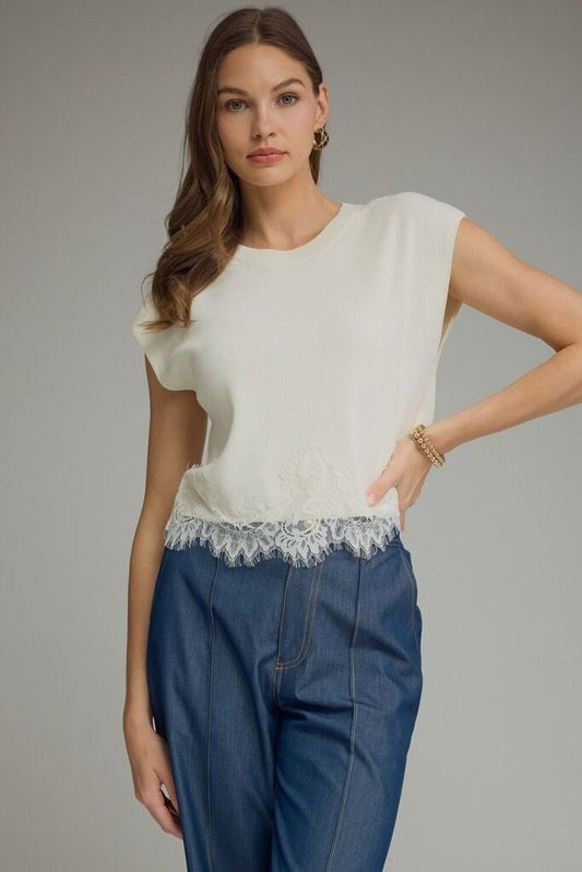 The Farrah Lace Top