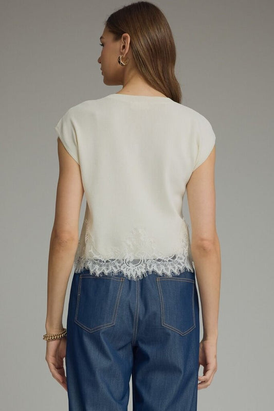 The Farrah Lace Top