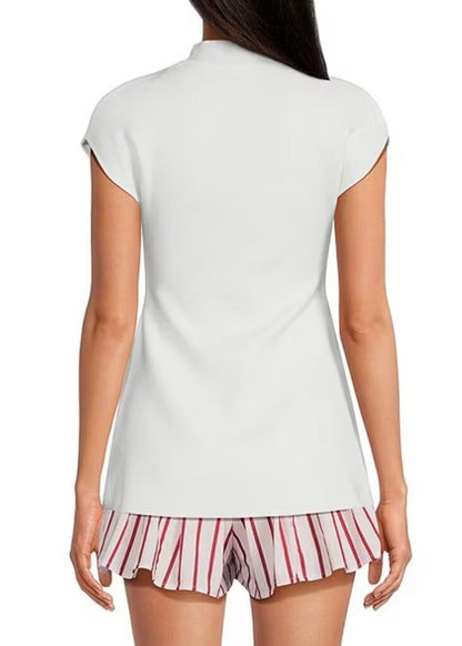 Druna Knit Peplum Top