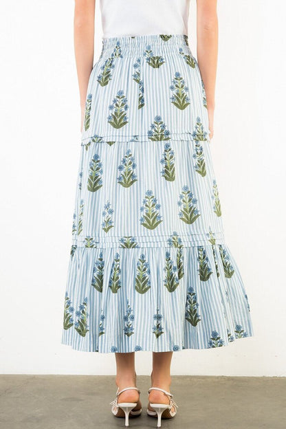 Floral Midi Skirt