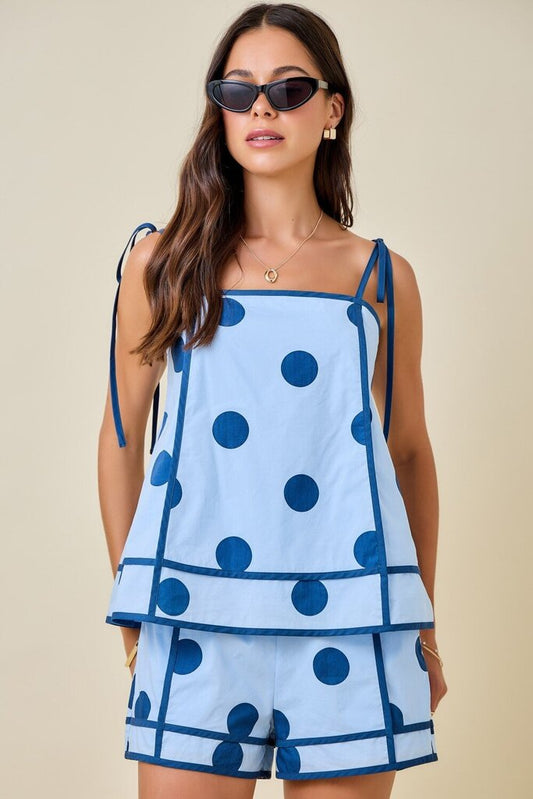Polka Dot Cami Top