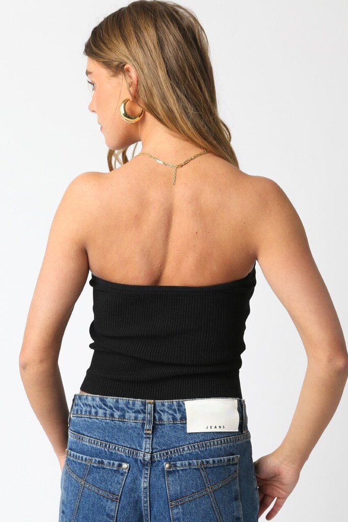 Laken Sweater Tube Top