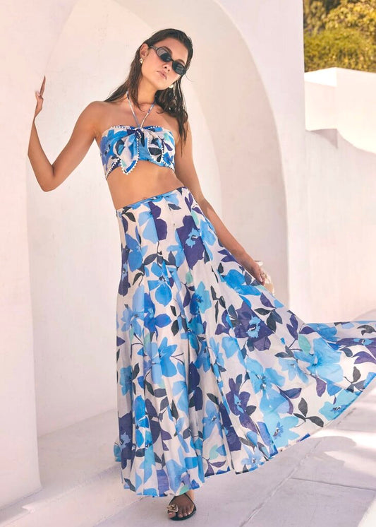 Kaley Floral Maxi Skirt