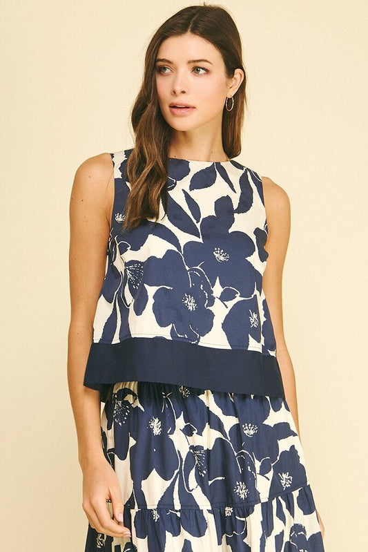 Floral Crop Top