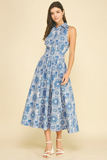 Medallion Maxi Dress