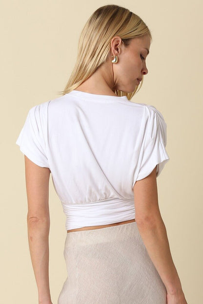 Banded Waist Top