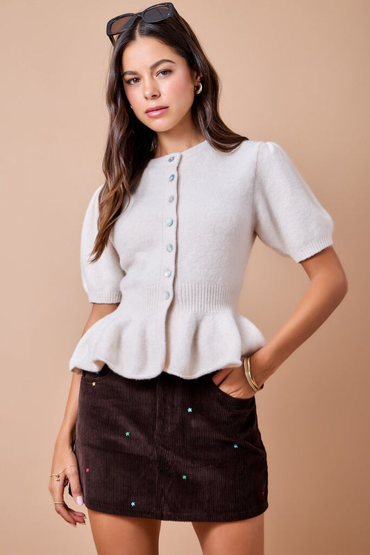 Puff Sleeve Sweater