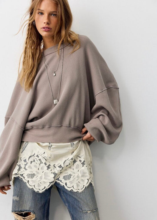 Free People Skyline Thermal Tee