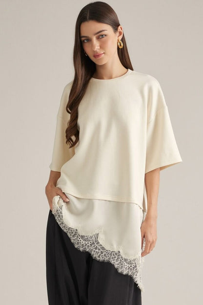 Lace Layered TShirt