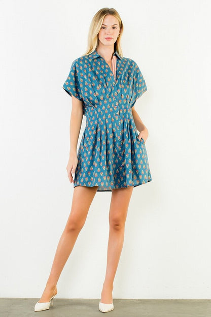 Floral Short Dress