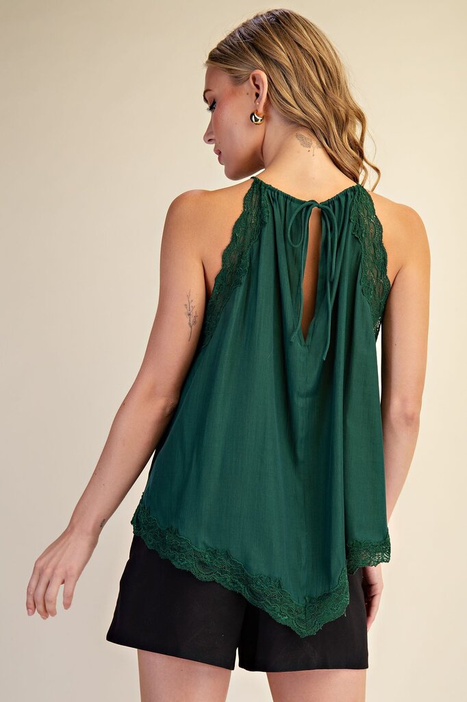 Lace Halter Top
